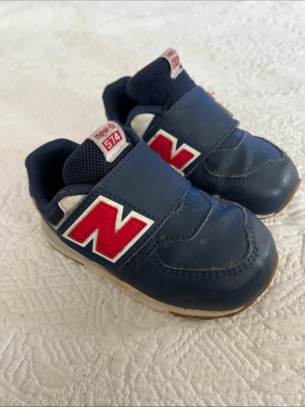 New Balance Velcro Sneakers New-B 574 size 6.5 XW